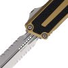 Microtech Auto Scarab II OTF Tan M390MK Stonewash