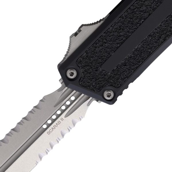 Microtech Auto Scarab II OTF D/E Gen III Black