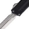 Microtech Auto Scarab II OTF Black Fully Serrated