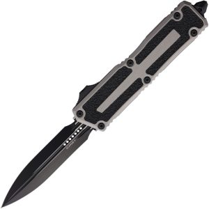 Microtech Auto Scarab II OTF Double Edge Gray Handle