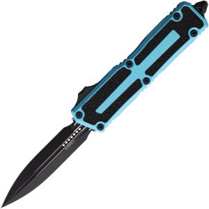 Microtech Auto Scarab II OTF M390MK Turquoise Handle