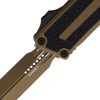 Microtech Auto Scarab II OTF M390MK Burnt Bronze Cerakote