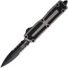 Microtech Auto Scarab II OTF - Gray Aluminum Handle