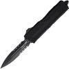 Microtech Auto Scarab II OTF Double Edge - Black