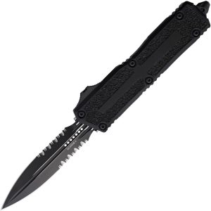 Microtech Auto Scarab II OTF Double Edge - Black