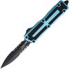 Microtech Auto Scarab II OTF - Turquoise Aluminum