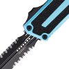 Microtech Auto Scarab II OTF - Turquoise Aluminum