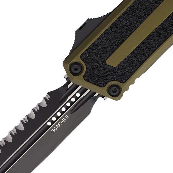 Microtech Auto Scarab II OTF D/E Gen III - OD Green