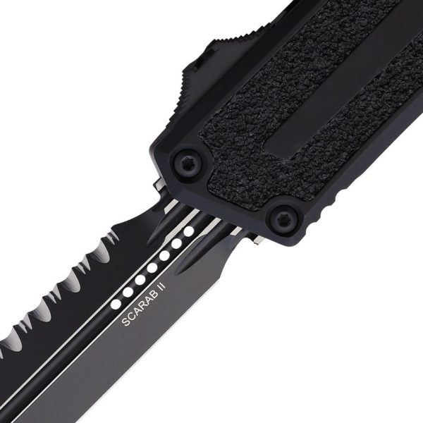 Microtech Auto Scarab II OTF D/E Gen III - Black
