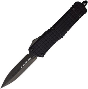 Microtech Auto Combat Troodon D/E - Black G10