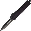 Microtech Auto Combat Troodon D/E - Black Frag