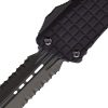 Microtech Auto Combat Troodon D/E - Black Frag
