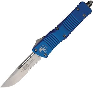 MCT14311BL.jpg Microtech Combat Troodon S/E OTF Blue Serrated M390