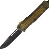 Microtech Combat Troodon S/E OTF Ultem Black DLC