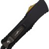 Microtech Combat Troodon S/E OTF Ultem Black DLC