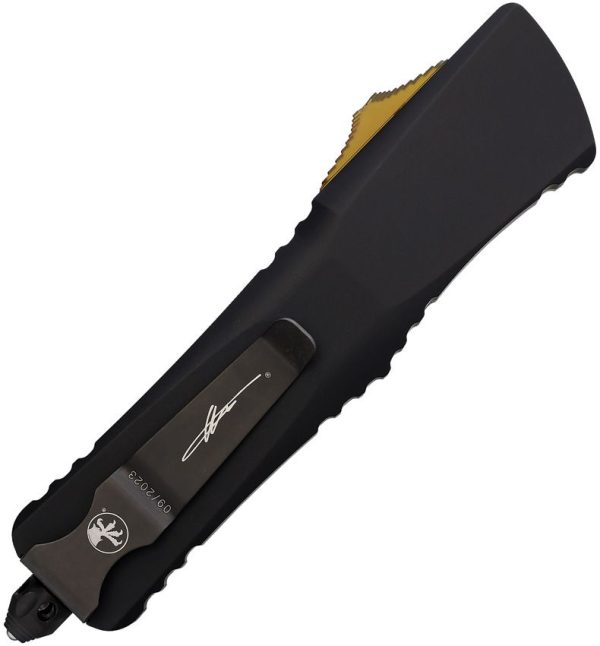 Microtech Combat Troodon S/E OTF Ultem Black DLC