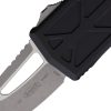 Microtech Auto Exocet OTF Apocalyptic Tanto - Black