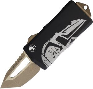 Microtech Exocet OTF Molon Labe Signature - Bronze