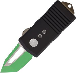 Microtech Auto Exocet OTF Green Coated Tanto