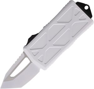 Microtech Auto Exocet OTF Storm White Tanto
