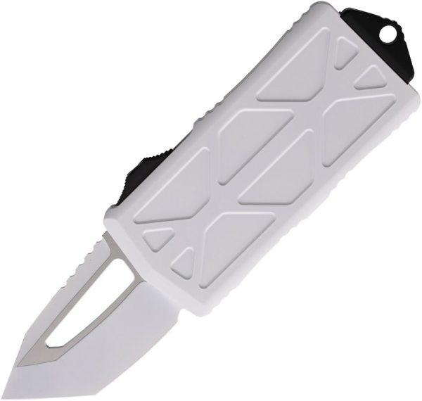 Microtech Auto Exocet OTF Storm White Tanto