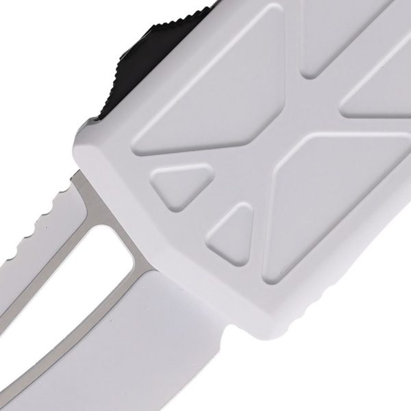Microtech Auto Exocet OTF Storm White Tanto