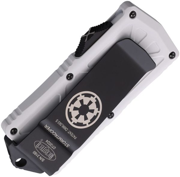 Microtech Auto Exocet OTF Storm White Tanto