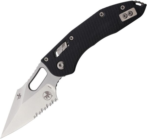 Microtech Stitch S/E Ram Lok Partially Serrated Blade Knife