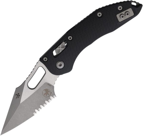 Microtech Stitch S/E Ram Lok Apocalyptic Serrated Knife