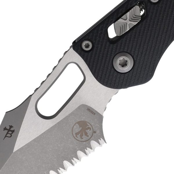 Microtech Stitch S/E Ram Lok Apocalyptic Serrated Knife