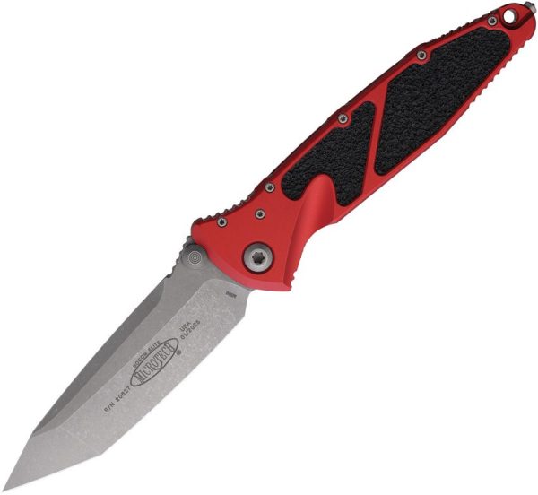Microtech Socom Elite Red Tanto Linerlock - Apocalyptic