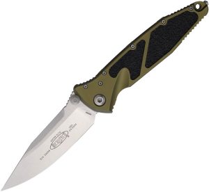 Microtech Socom Elite OD Linerlock - Stonewash