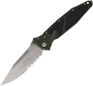 Microtech Socom Elite Linerlock - Woodland Apocalyptic