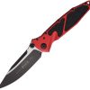 Microtech Socom Elite S/E Linerlock Red Handle