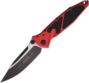 Microtech Socom Elite S/E Linerlock Red Handle