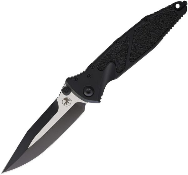 Microtech Socom Elite SE Linerlock - Black w/ Insert