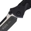 Microtech Socom Elite SE Linerlock - Black Aluminum