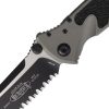 Microtech Socom Elite SE Linerlock - Gray Serrated