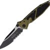 Microtech Socom Elite Linerlock - OD Green Aluminum