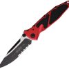 Microtech Socom Elite Linerlock - Red Aluminum