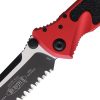Microtech Socom Elite Linerlock - Red Aluminum