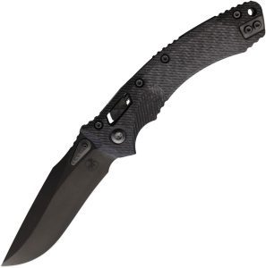 Microtech Amphibian Ram Lok - Carbon Fiber DLC