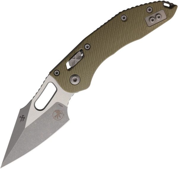 Microtech Stitch S/E Ram Lok AP OD Green Folding Knife