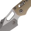 Microtech Stitch S/E Ram Lok AP Tan G10 Folding