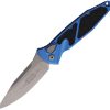 Microtech Socom Elite Auto Buttonlock Blue Handle