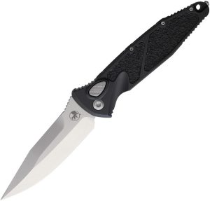 Microtech Socom Elite Auto Spear Point Stonewash Black
