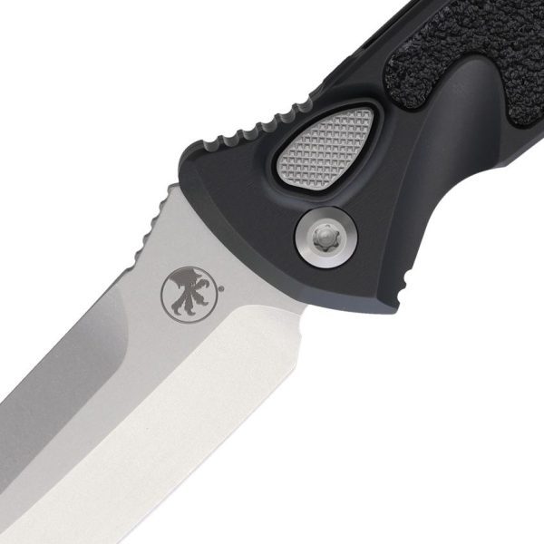 Microtech Socom Elite Auto Spear Point Stonewash Black