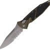 Microtech Auto Socom Elite OD Green Apocalyptic Serrated