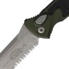 Microtech Socom Elite Auto Woodland Apocalyptic Serrated