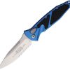Microtech Socom Elite Auto Blue Stonewash Serrated